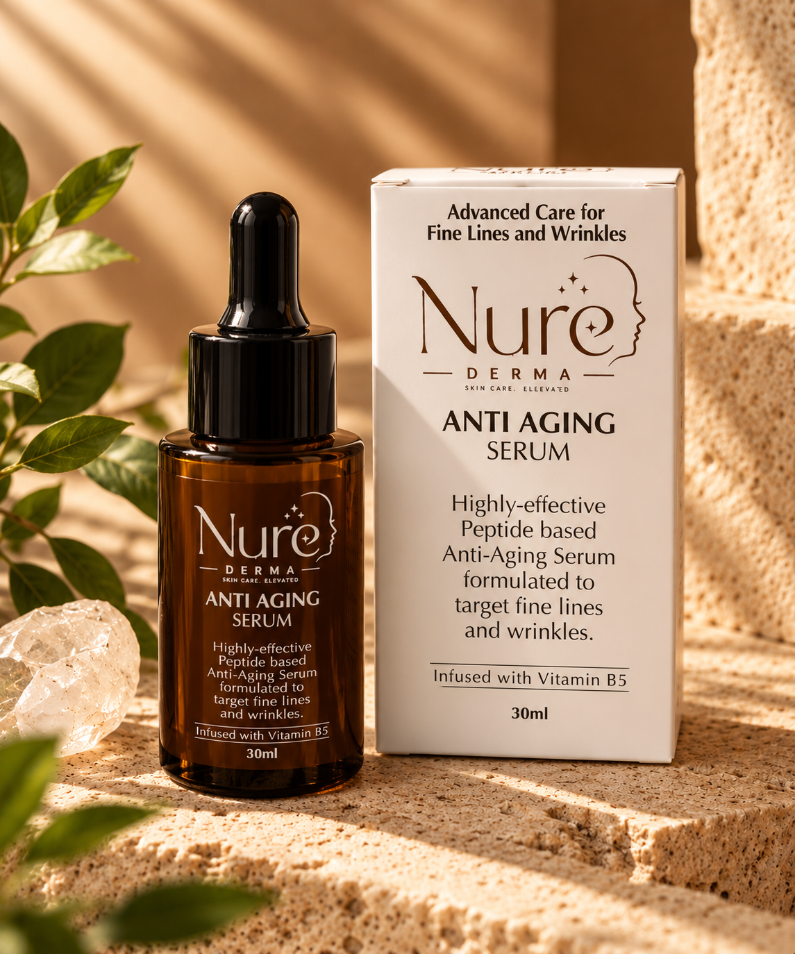 Nure Derma ™ Anti Aging Serum with Vitamin B5